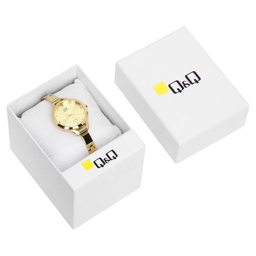 Đồng hồ Q&Q 30 mm Nữ S327J010Y Màu Vàng