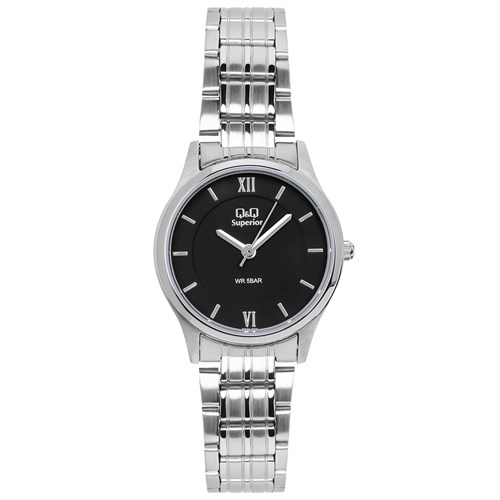 Đồng hồ Q&Q 27 mm Nữ S329J202Y Màu Bạc