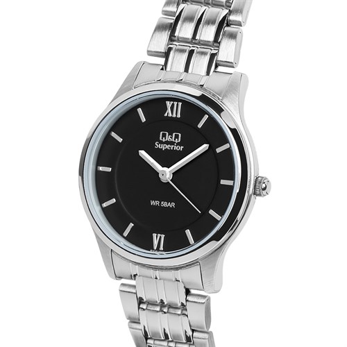 Đồng hồ Q&Q 27 mm Nữ S329J202Y Màu Bạc