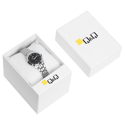 Đồng hồ Q&Q 27 mm Nữ S329J202Y Màu Bạc