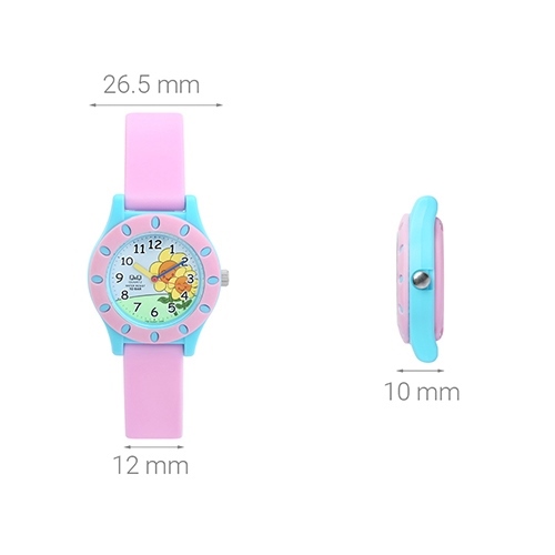 Đồng hồ Q&Q 26.5 mm Trẻ em VQ13J007Y Màu Hồng