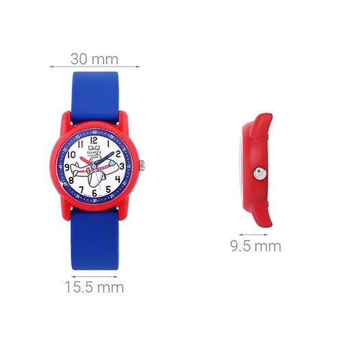 Đồng hồ Q&Q 30 mm Trẻ em VR41J010Y Màu Xanh Dương
