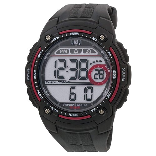 Đồng hồ Q&Q 51 mm Nam M075J002Y Màu Đen