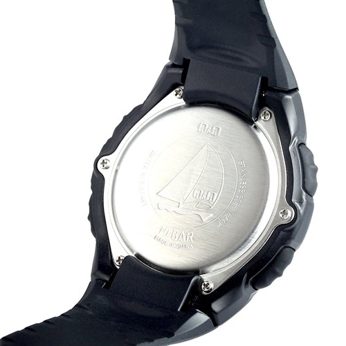 Đồng hồ Q&Q 51 mm Nam M075J002Y Màu Đen