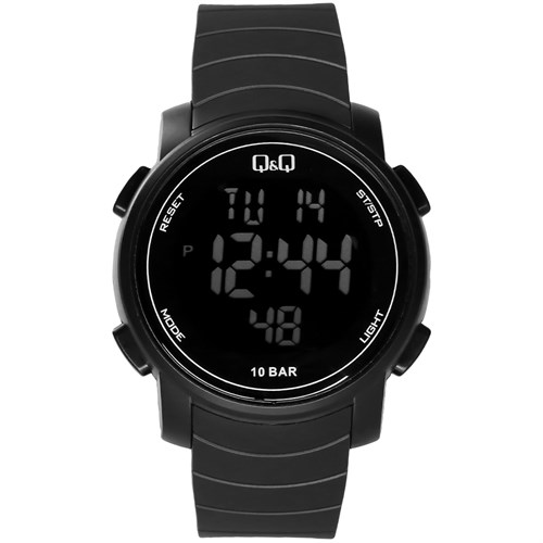 Đồng hồ Q&Q 44 mm Nam M122J001Y Màu Đen