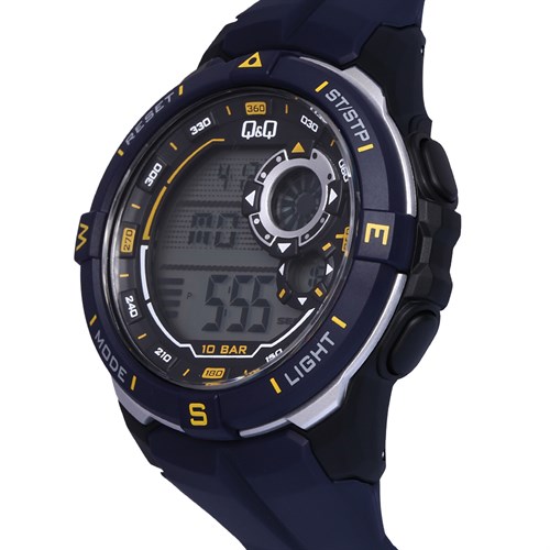 Đồng hồ Q&Q 50 mm Nam M175J004Y Màu Đen