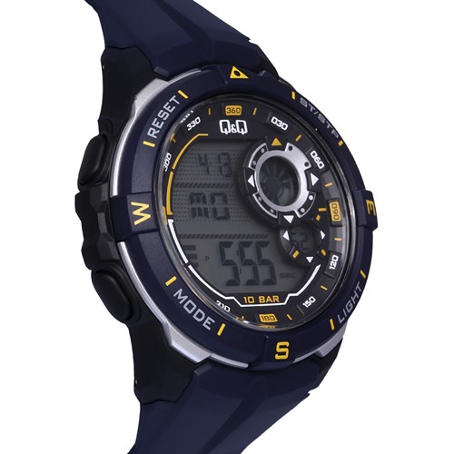 Đồng hồ Q&Q 50 mm Nam M175J004Y Màu Đen