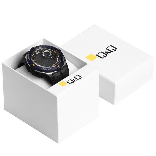 Đồng hồ Q&Q 50 mm Nam M175J004Y Màu Đen