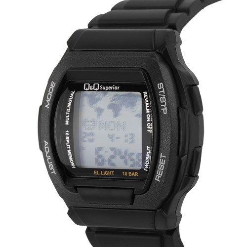 Đồng hồ Q&Q 40 mm Nam MMW3P101Y Màu Đen