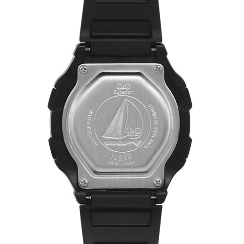 Đồng hồ Q&Q 40 mm Nam MMW3P101Y Màu Đen