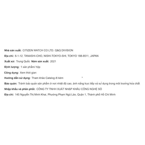 Đồng hồ Q&Q 25.5 mm Unisex LLA2P213Y Màu Đen