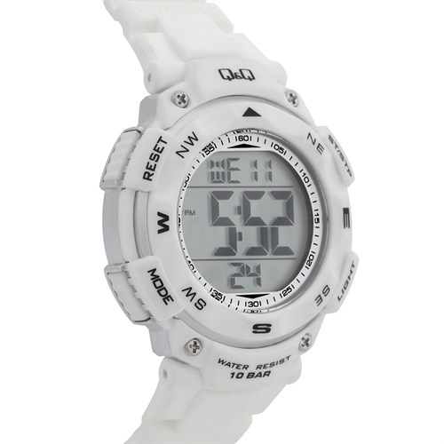 Đồng hồ Q&Q 37 mm Unisex M149J005Y Màu Trắng