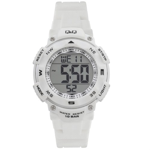 Đồng hồ Q&Q 37 mm Unisex M149J005Y Màu Trắng