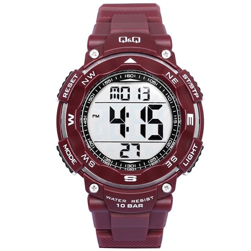 Đồng hồ Q&Q 36 mm Unisex M149J008Y Màu Đỏ