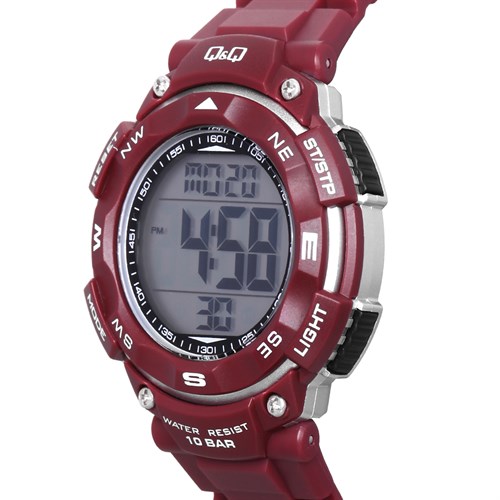 Đồng hồ Q&Q 36 mm Unisex M149J008Y Màu Đỏ