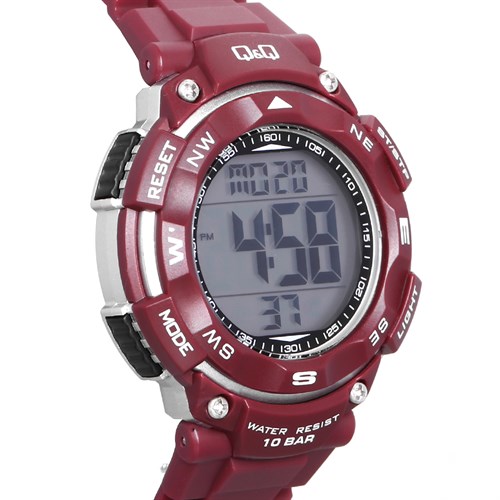 Đồng hồ Q&Q 36 mm Unisex M149J008Y Màu Đỏ