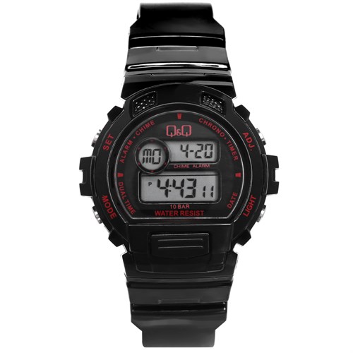 Đồng hồ Q&Q 39 mm Unisex M153J001Y Màu Đen