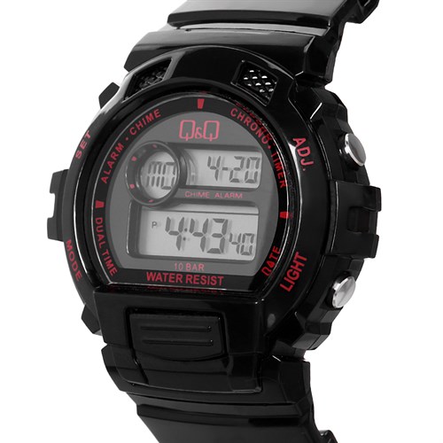 Đồng hồ Q&Q 39 mm Unisex M153J001Y Màu Đen