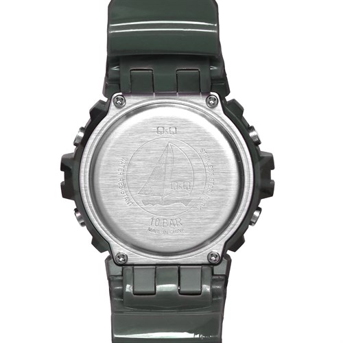 Đồng hồ Q&Q 39 mm Unisex M153J009Y Màu Xanh bộ đội