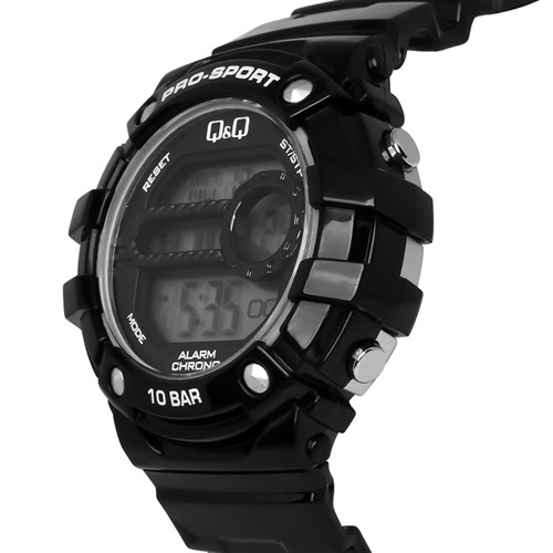 Đồng hồ Q&Q 39 mm Unisex M154J002Y Màu Đen