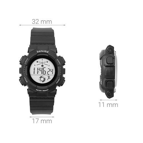 Đồng hồ Trẻ em Smile Kid SL001-01 Màu Đen