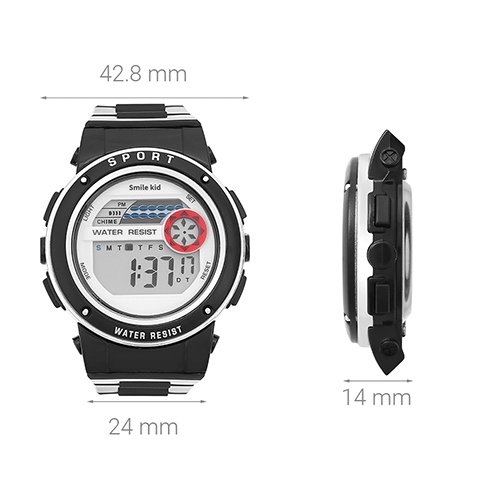 Đồng hồ Trẻ em Smile Kid SL007-02 Màu Đen