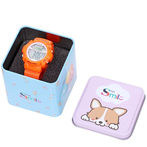 Đồng hồ SMILE KID 39 mm Trẻ em SL008-01 Màu Cam