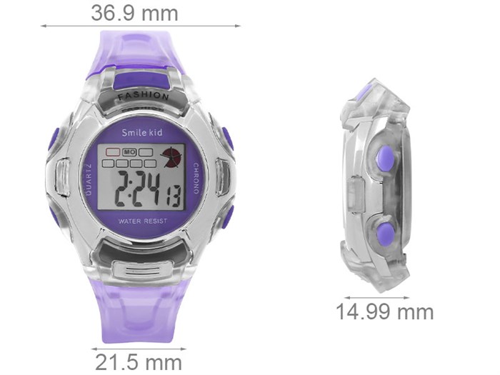 Đồng hồ SMILE KID 36.9 mm Trẻ em SL009-02 Màu Tím