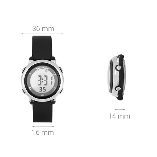 Đồng hồ SMILE KID 36 mm Trẻ em SL011-02 Màu Đen
