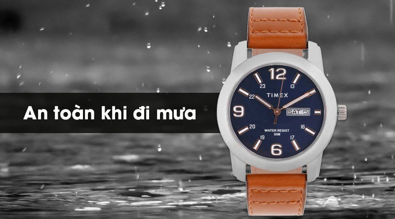 Đồng hồ nam Timex TWEG15310E có độ chống nước 3 ATM Đồng hồ nam Timex TWEG15310E có độ chống nước 3 ATM