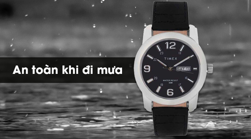 Đồng hồ nam Timex TWEG15311E có hệ số chống nước 3 ATM Đồng hồ nam Timex TWEG15311E có hệ số chống nước 3 ATM