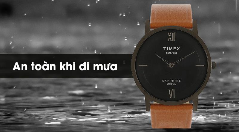 Đồng hồ nam Timex TWEG17408E có hệ số chống nước 3 ATM