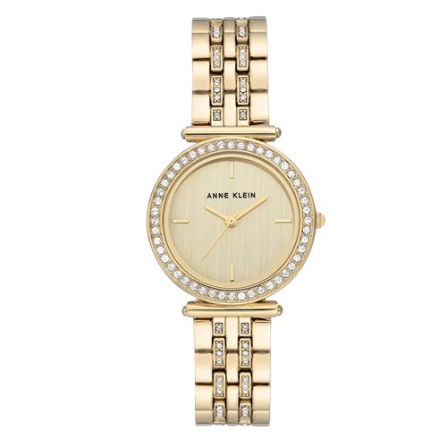 Đồng hồ ANNE KLEIN 30 mm Nữ AK/3408CHGB Màu Vàng
