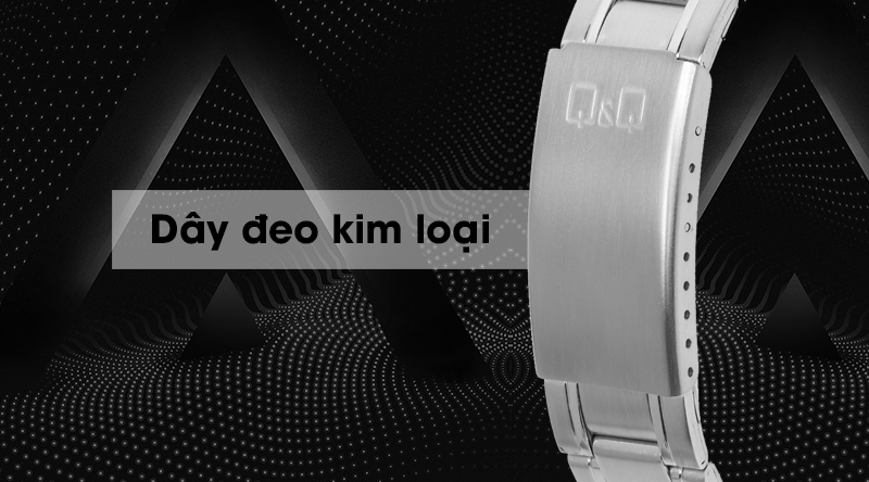 Đồng hồ nam Q&Q S330J201Y có dây đeo chống ăn mòn Đồng hồ nam Q&Q S330J201Y có dây đeo chống ăn mòn
