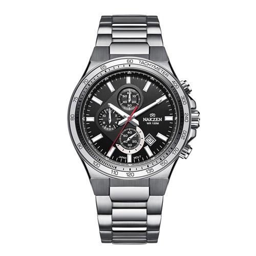 Đồng hồ Nam Nakzen SS5008AG-1 Màu Bạc