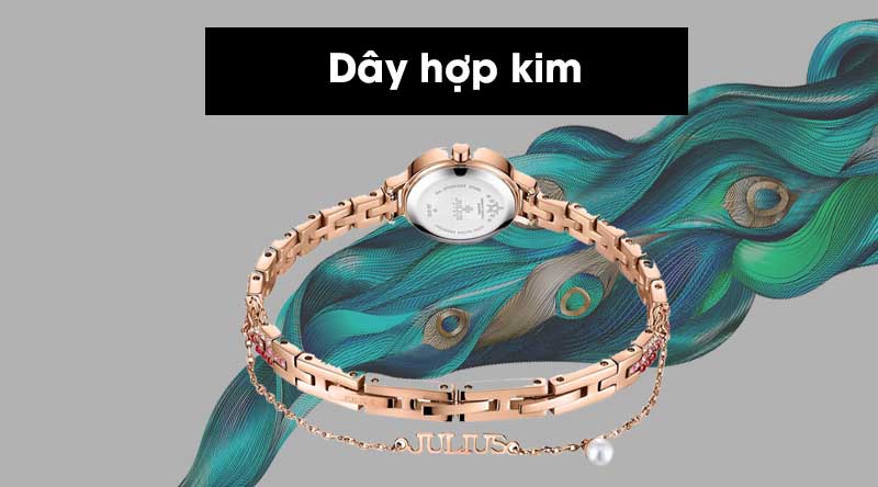 Đồng hồ Nữ Julius JS-035B có dây đeo bền bỉ Đồng hồ Nữ Julius JS-035B có dây đeo bền bỉ
