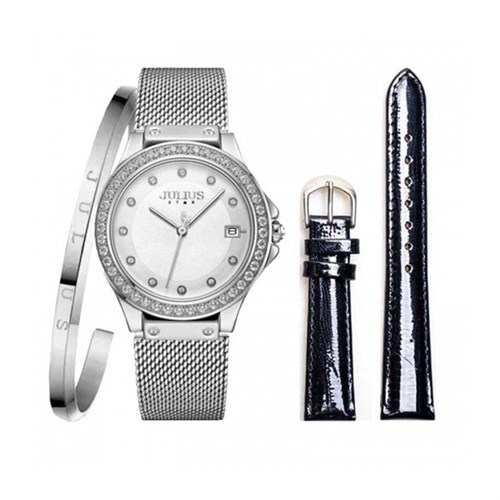 Đồng hồ Nữ Julius JS-040A Màu Bạc