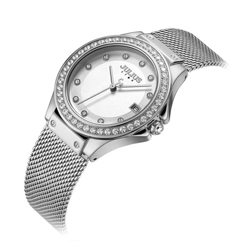 Đồng hồ Nữ Julius JS-040A Màu Bạc