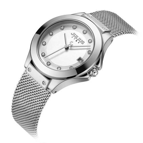 Đồng hồ Nữ Julius JS-040A Màu Bạc