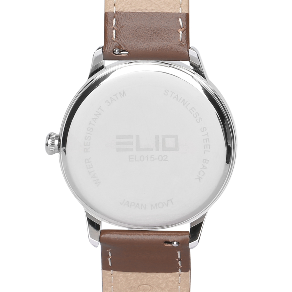 Đồng hồ Nam Elio EL015-02 Màu Nâu
