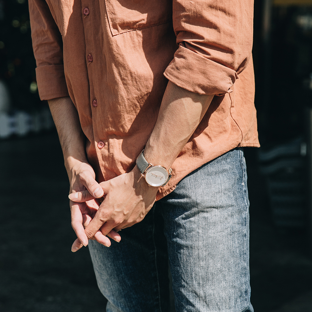 Đồng hồ ELIO 44.7 mm Nam EL016-01