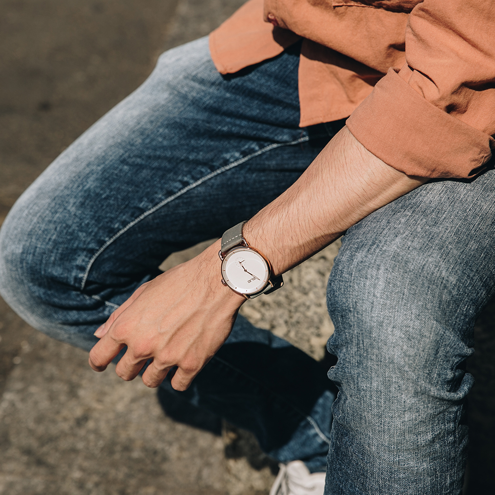 Đồng hồ ELIO 44.7 mm Nam EL016-01