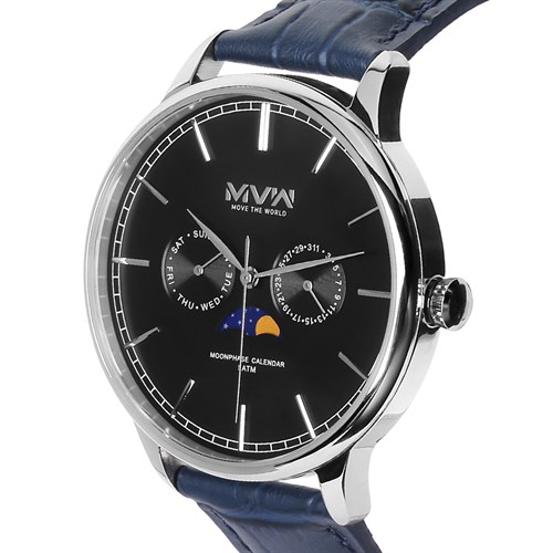 Đồng hồ MVW 45 mm Nam ML012-01 Màu Xanh Dương