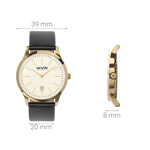 Đồng hồ Nam MVW ML017-01 Màu Đen