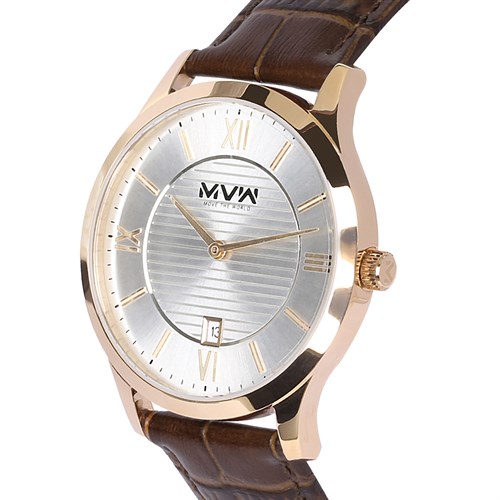 Đồng hồ MVW 40 mm Nam ML018-01 Màu Nâu