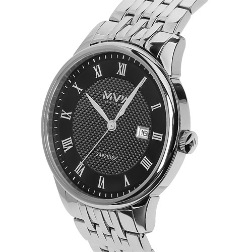Đồng hồ MVW 40 mm Nam MS001-03 Màu Bạc