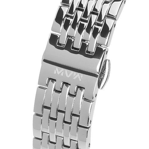 Đồng hồ MVW 40 mm Nam MS001-03 Màu Bạc