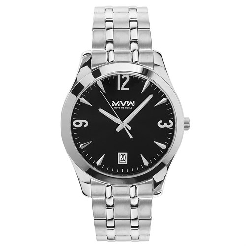Đồng hồ MVW 40 mm Nam MS012-01 Màu Bạc