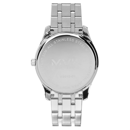 Đồng hồ MVW 40 mm Nam MS012-01 Màu Bạc