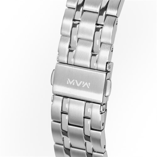 Đồng hồ MVW 40 mm Nam MS012-01 Màu Bạc